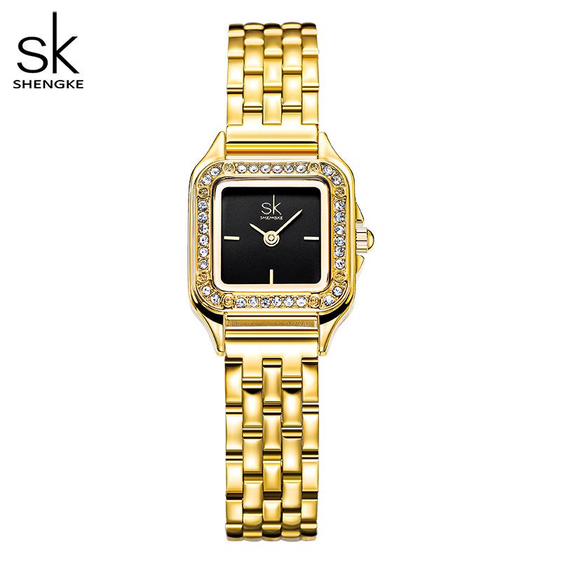 Women s Retro Square Waterproof Quartz Watch