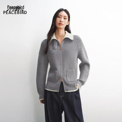 Peacebird Lapel Cardigan
