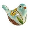 Skurrile Cottagecore Vogelfigur Handbemaltes Niedliches Vogelornament Harz-Vogelfigur für Regal Zuhause Wohnzimmer Tischplatte