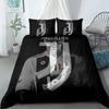 Exquisite Football Star Ronaldo 3D Print BoyBedding Set Duvet Cover Pillowcase Single Twin Size Gift for Student Adult 3pcs
