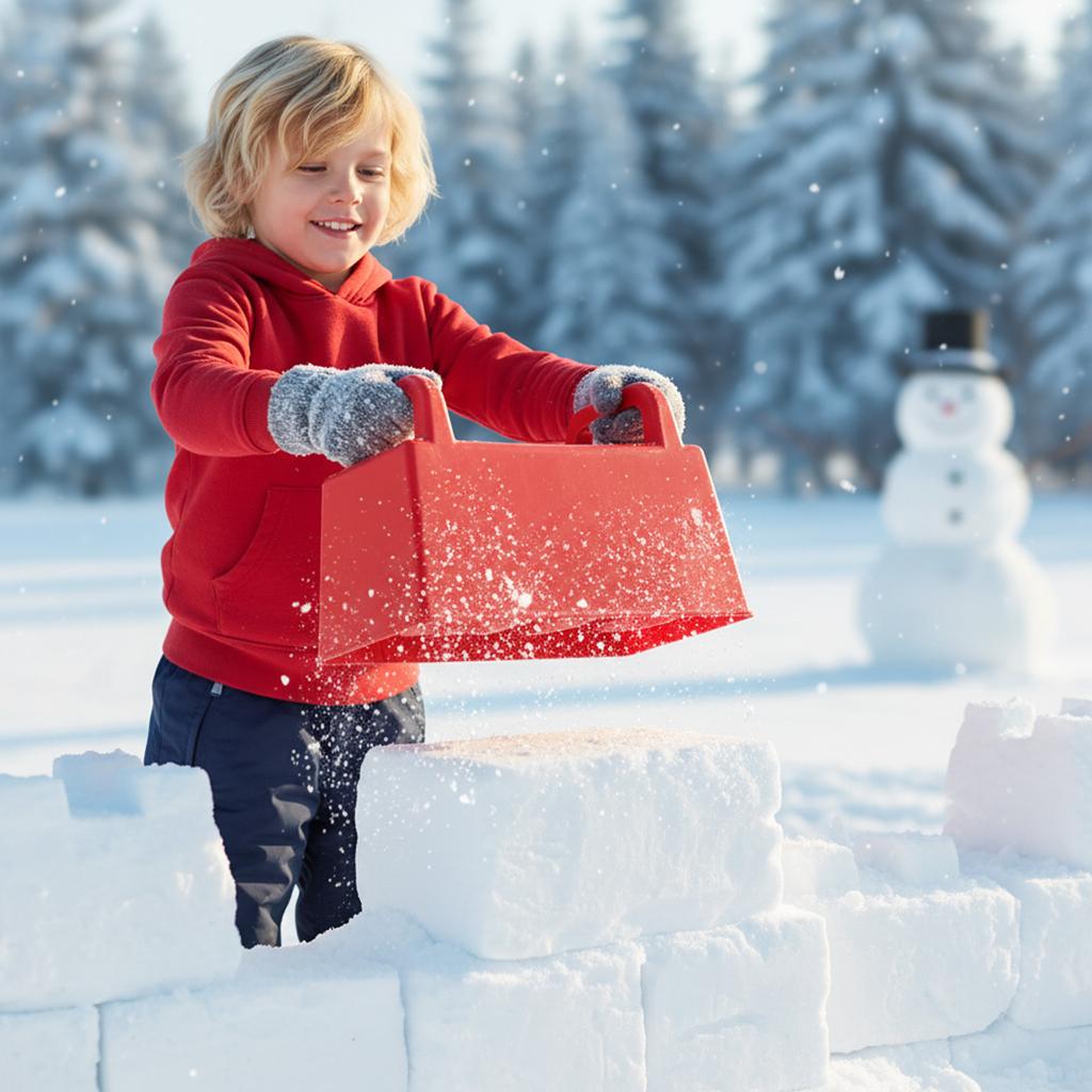 Suitable For Outdoor Play In All Four Seasons, Including Snow, Beach, Fortress, Brick Castle, Large Square Brick Model, And Sand Play Tools.