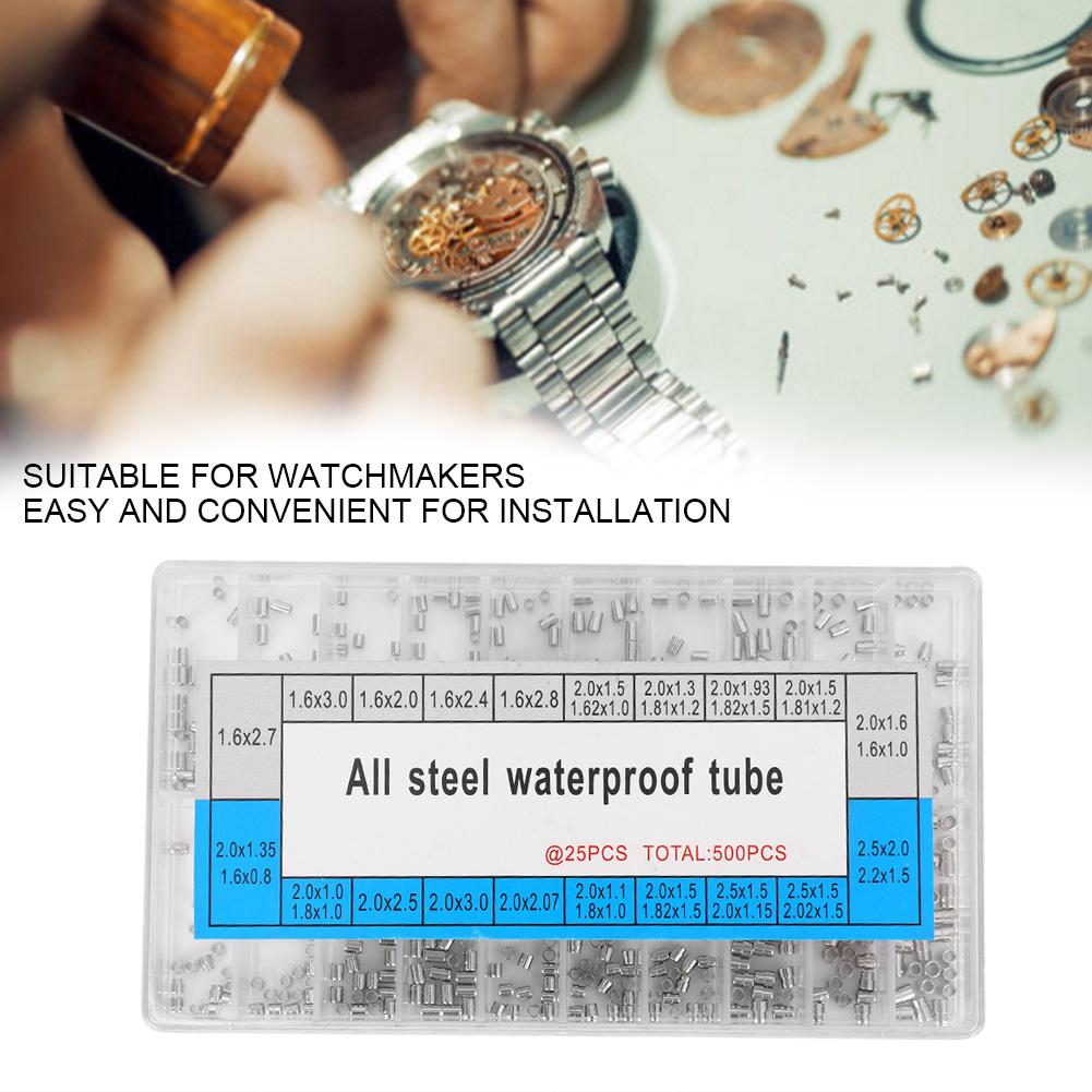Watch Case Tubes Replacement Spare Parts Accessory Watch Repairing Tool Kit