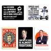 Speed Jeremy Clarkson Manchmal ist mein Genie fast beängstigend Lustiger Spruch Metallschild Design Dekoration Blechschild Poster