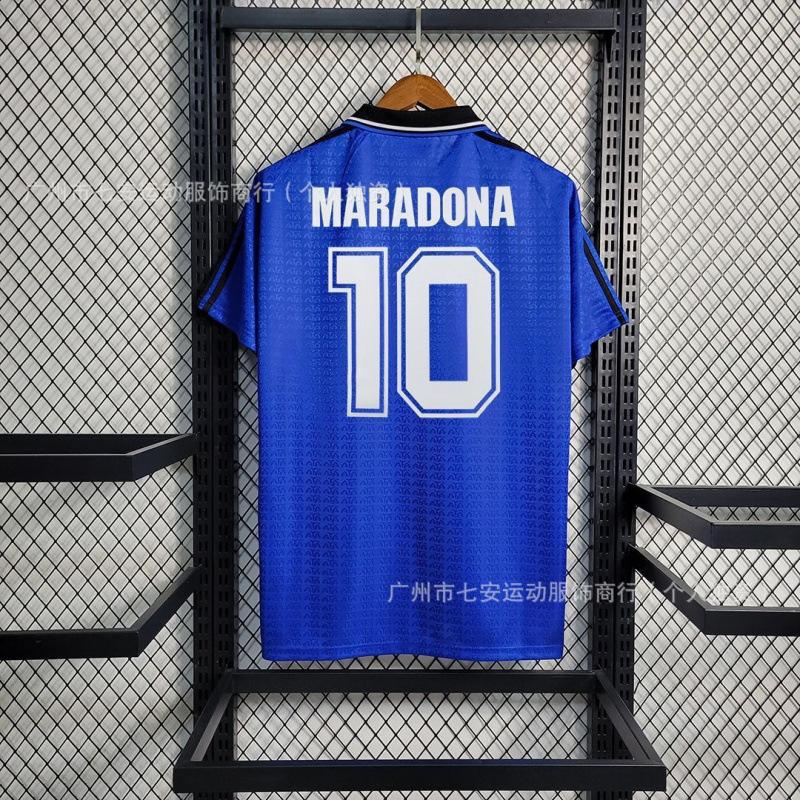 Vintage Jersey Football Jersey AC Ronaldo Zidane Maldini Messi Boca Carlos National Team Jersey