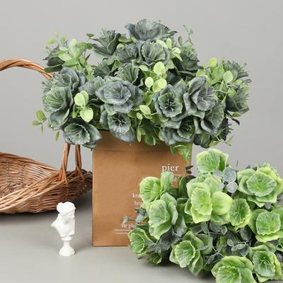 Fancy Artificial Flowers Reusable PVC No Watering