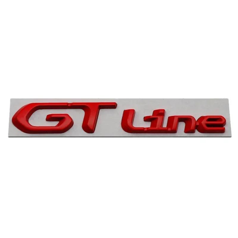BRZ1 For VOLKSWAGEN VW GTI Car Body Metal Emblem Auto Rear Trunk Badge For Peugeot GTI GT GTline RCZ 307 207 407 607 4008 206 107 308 im2