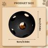Dog Chew Ball Treat Dispenser Toy  Treat Ball Hollow Out Rubber Interactive with Bell Dog Treat Toy Pet Interactive toys