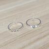 Adjustable Opening Cat Dog Couple Rings For Women Men Versatile Cute Overlapping Wear Rings Jewelry Accessories Gifts