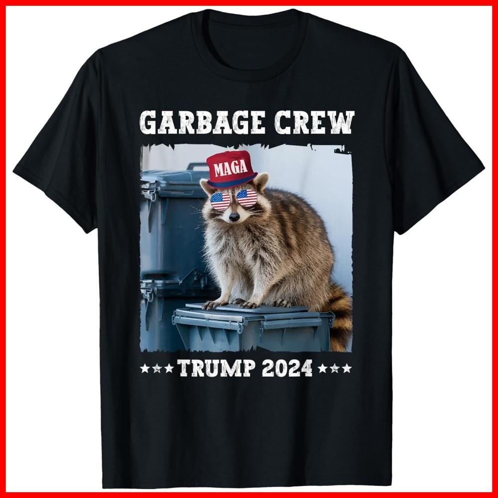 Trump’s Supporters Garbage Joe Biden Republican Garbage Crew Black T-Shirt Unisex T-Shirt XXXXL