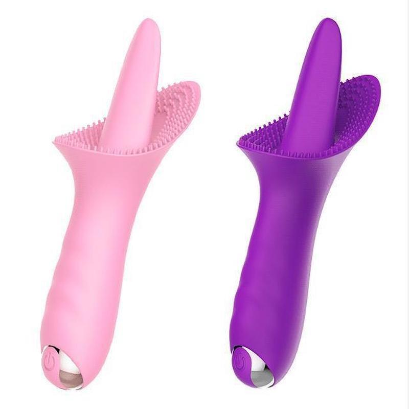 Silicone Vibrating Stick Vibrating Tongue Female Tongue Licking Masturbator Teasing Adult Sex Products Source Manufacturer Supply