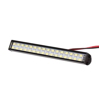 RC LED svetelná lišta 100 mm/3,9 palca kovová strešná lampa Svetlo svetlomet 32 ​​LED svetlo pre 1/10 Traxxas TRX-4