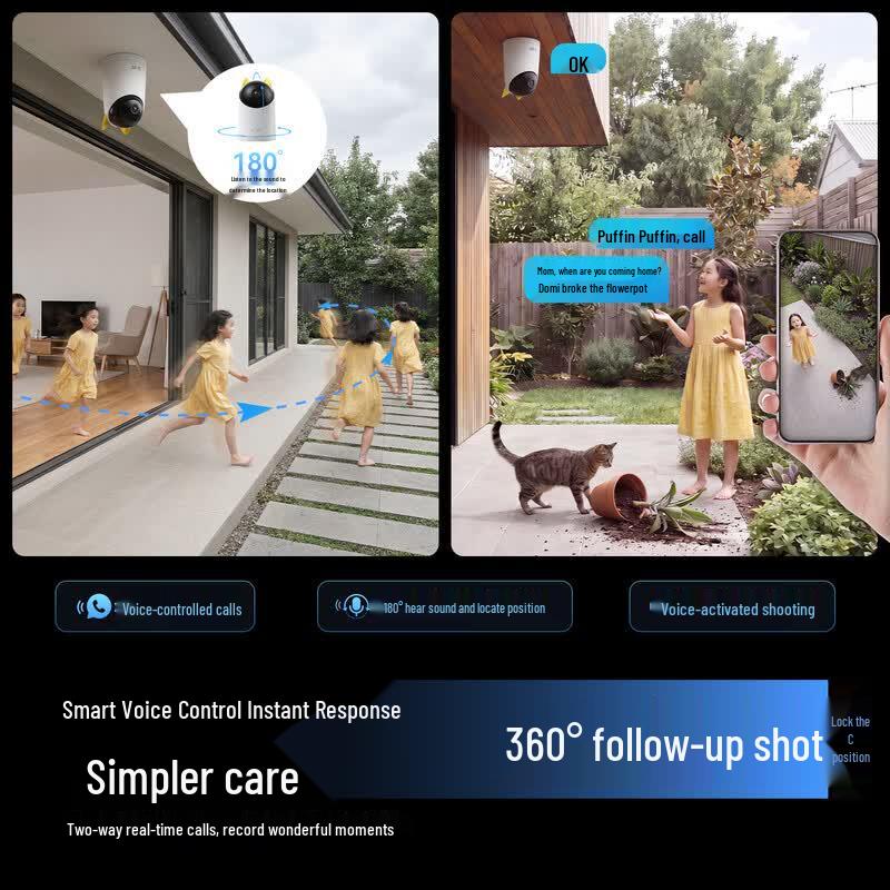 HarmonyOS Smart Hi-Q 8MP 4K Outdoor Security Camera (CN version)