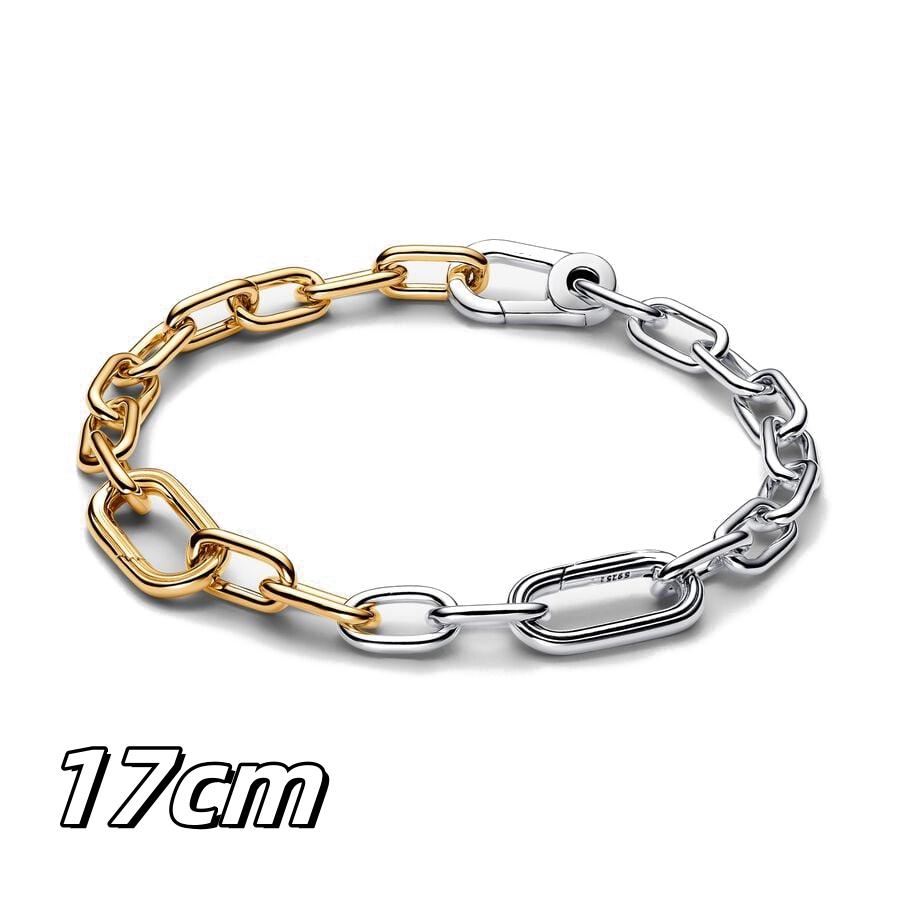 Neworiginal Me Dangle Charm Fit Me Bracelet For Women Copper Luxury Femme Bracelets Fine Jewelry