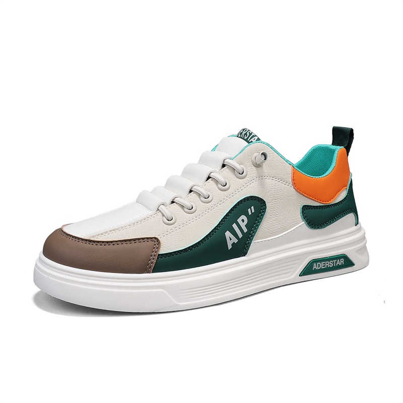 Fashion Synthetic Leather Round Toe Brown Dress Heels Men's Shoes For Wedding Boots For Demi-season Sneakers Sport Fashion-man