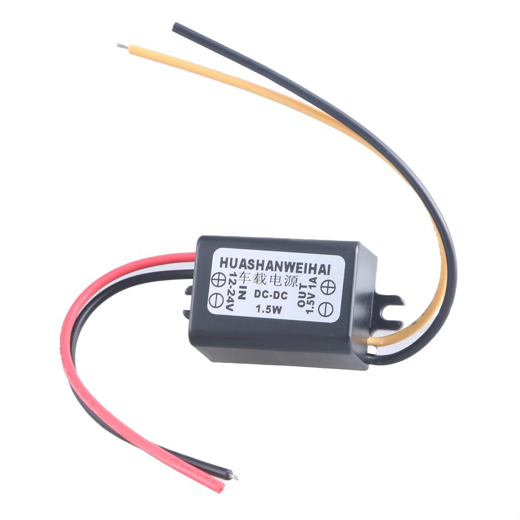Convertitori Modello Buck DC 12V 24V a 1.5V 1A Convertitori di Potenza Step Down Impermeabili IP68 Regolatore di Tensione Buck DC per Auto