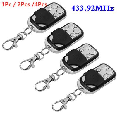 1Pc / 2Pcs /4Pcs Universal Cloning Remote Control Key Fob for Car Garage Door Electric Gate