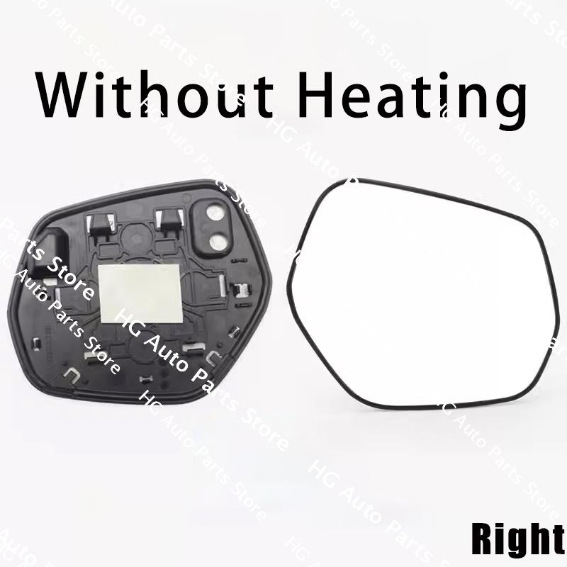 For Honda Vezel XRV XR-V 2015- Car Outer Rearview Side Mirror Lens Door Wing Rear View Mirrors Glass With Heating