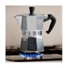 50ml Iconic Espresso Maker - Makes Real Italian Coffee, Italian Moka Pot, Silver Coffee Pot for Rich Espresso Brewing