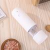 1 Set 35g Electric Grinder USB Rechargeable Adjustable Coarseness Refillable Electric Salt And Pepper Grinder Kitchen Gadget