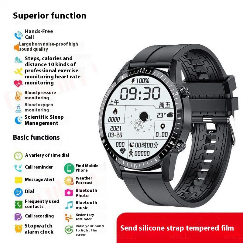 

Новые высококачественные смарт-часы могут отвечать на телефонные звонки, браслет для измерения сердечного ритма и артериального давления, многофункциональные мужские часы с Bluetooth