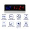 Timer Professionale per Palestra Con Telecomando Orologio Digitale 12/24H Cronometro Conto alla Rovescia Per Allenamento Fitness