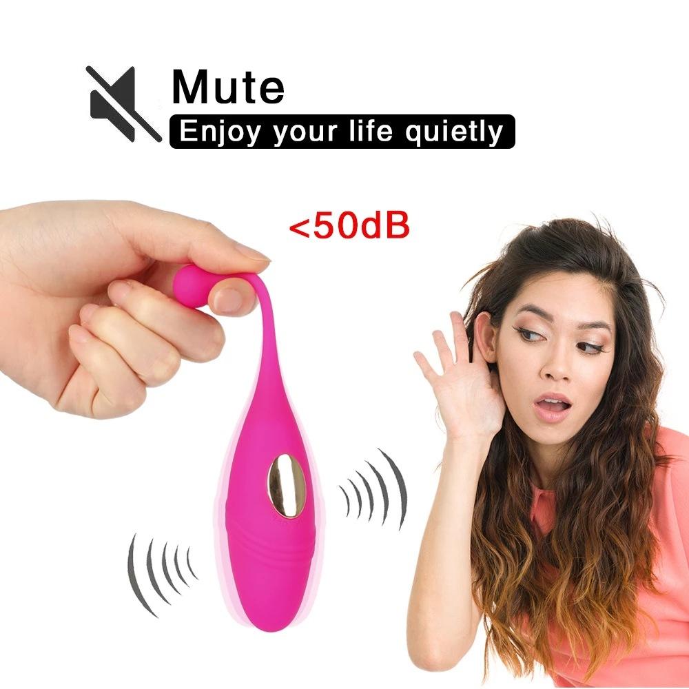 Women's Jumping Egg Vibration Masturbation Device Wireless Remote Control USB Charging Fun Silicone Waterproof Toy Adult Products