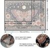 Butterfly Tapestry Moon Star Retro Floral Sunflower Plant Tapestries for Bedroom Witchy Aesthetic Room Decor Tapestries Wall