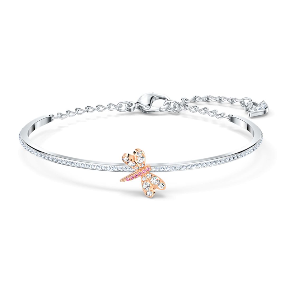 Swarovski Eternal Flower Dragonfly Crystal Bracelet Women bracelet 5518138 Box (Random Color)