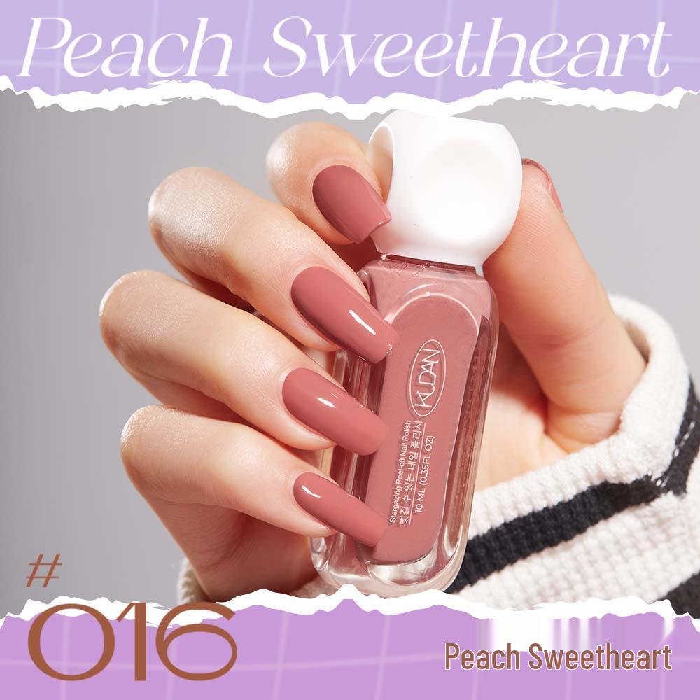 Cool Dan Peelable Quick-Dry Water-Based Nail Polish, Light Fragrance, New 10ml. Available in 41 Colors.