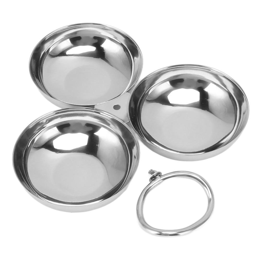

Thickened Dessert Bowl Polished Fruit Bowl Reusable Metal Bowl Restaurant