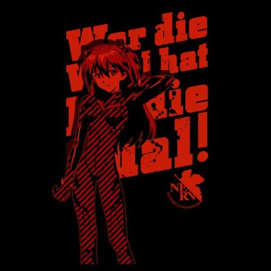 Cospa Evangelion New Theatrical Version Asuka BLACK L size T-shirt
