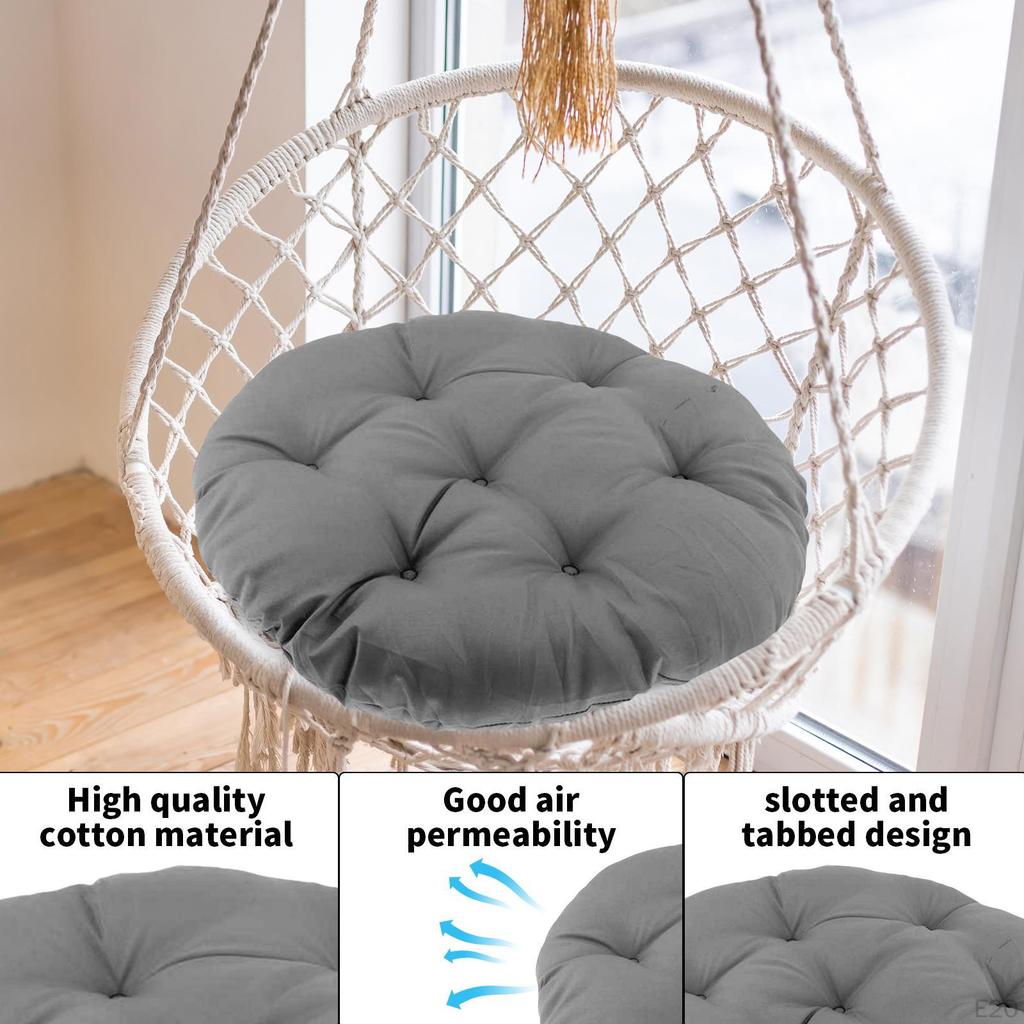 Hammock Seating Pad for Hanging Egg Chair Portable Cushion Rocking Basket