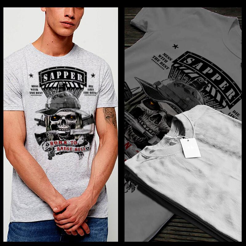 

Combat Engineer T-shirt Army Sapper Breacher pave the way breach raise hell tee 2XL