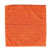 Dulton Microfiber Cloth Orange 40 x 40 cm Pack of 12 Cleaning Towels Fluffy Thick Cloth Absorbent Quick Drying Cleaning Car Care Car Washing Machine
