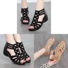 Included Soft Leather Sandals For Women Summer Breathable Casual Mom Shoes With Glitter Details