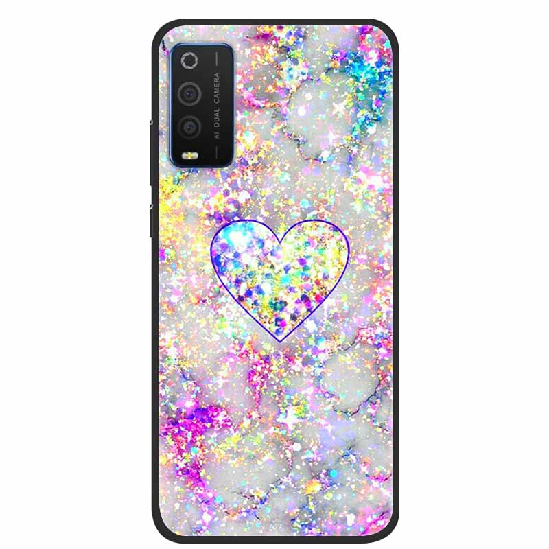 For TCL 205 Cases Fashion Silicone Soft TPU Protective Covers for TCL205 Phone Cases Floral Fundas for TCL 205 4187D 2021 Coque