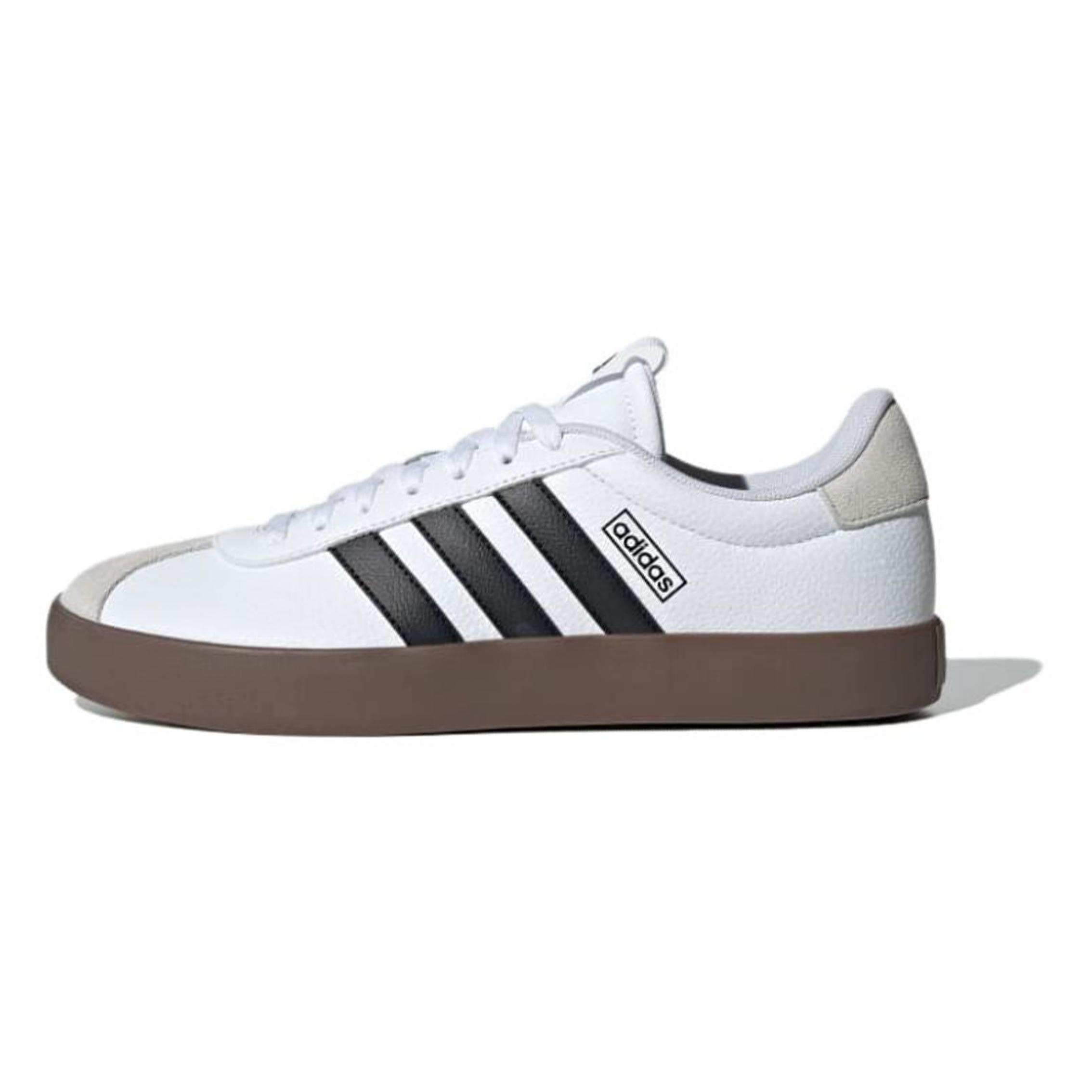 Vl Court Adidas 3.0  White Black Gum  ID6285 40