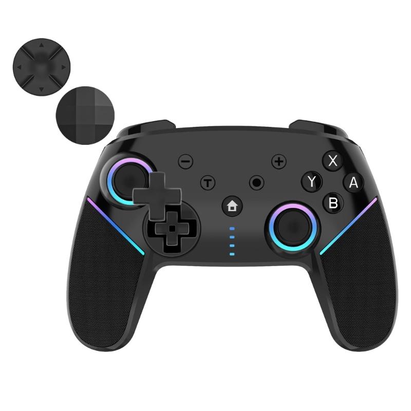 Wireless Controller Bluetooth-compatible Gamepad Joysticks for Switches /Lite/OLED Programmable Function