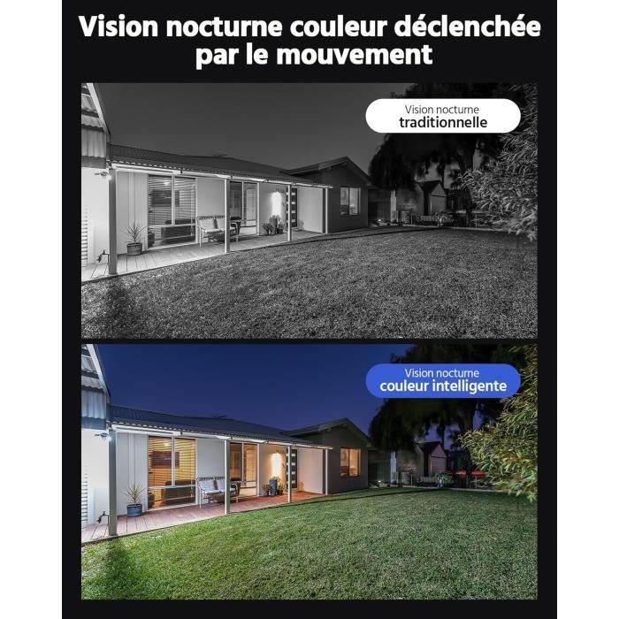 Overvåkingssett - ANNKE - 1080p - 4 Kameraer - Nattsyn - IP67 Vanntett