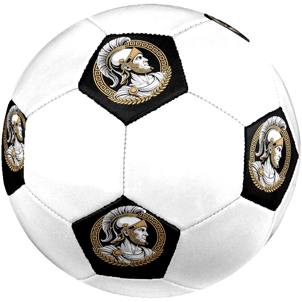 1PC Roman Warrior Emblem Soccer Ball Size 5 Football Machine Sewn Indoor/Outdoor Universal Football S86