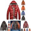 Luxurious Men's Winter Warm Hooded Thick Padded Jacket For Ultimate Comfort