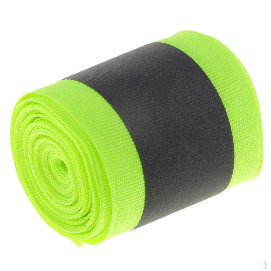 Светоотражающая тканевая лента для шитья DIY, ширина 50 мм Fluorescent Green