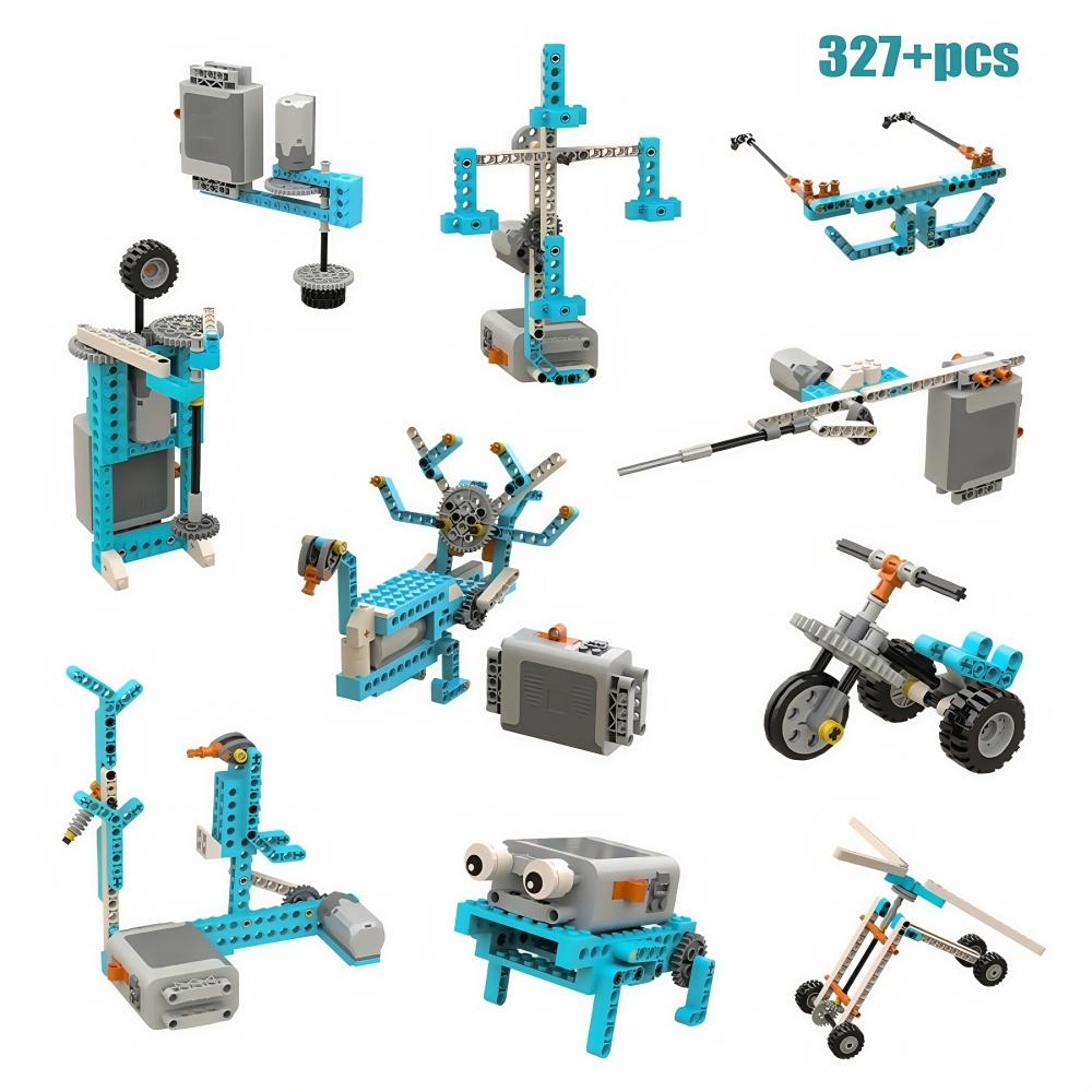 Creative Technical Parts Multi Technology Programming Educational Students Learn Building Blocks Power Set For Kids Toy Gifts
