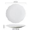 Golden Edged Ceramic Steak Plate Dining Plates Pasta Dish Dessert Bowl Sashimi Plate Fruit Bowl Serving Plates Dim Sum Dish Tray