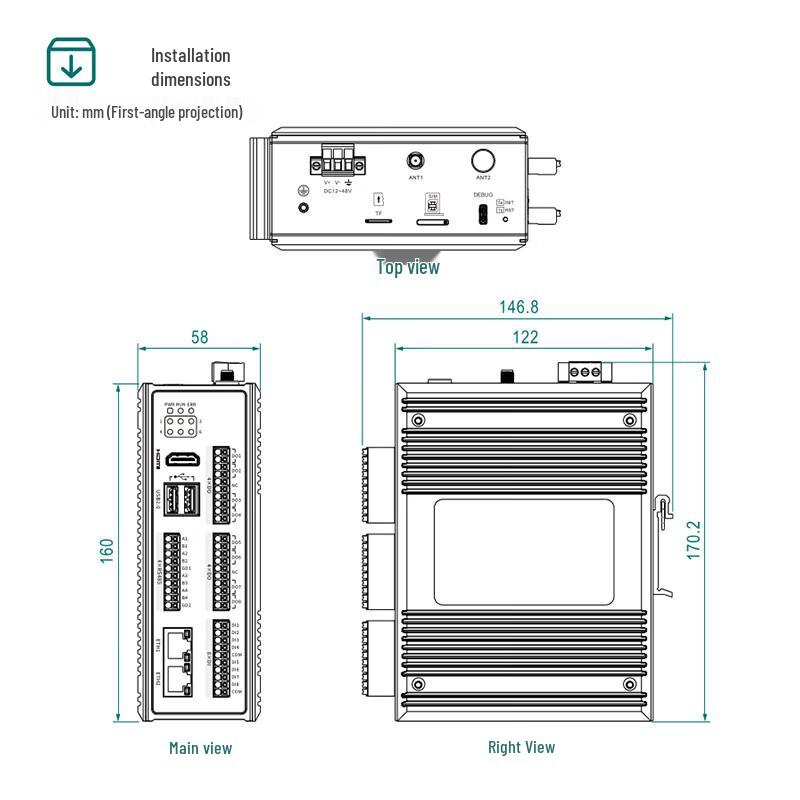 Maiwei Industrial Edge Computing Gateway