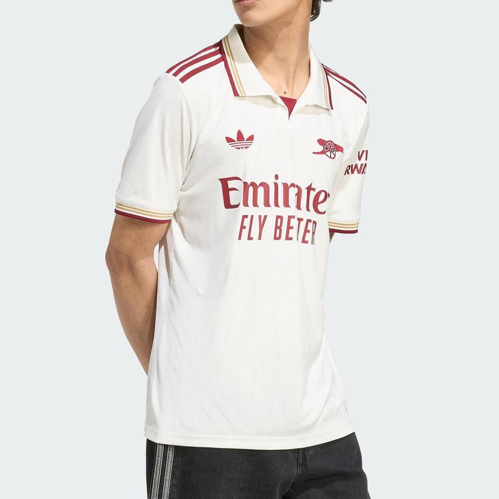 adidas Genuine Men's Second Away Football Short Sleeve Polo Shirt JI9556