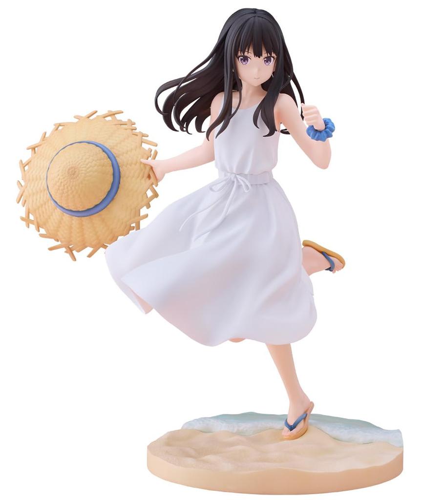 BellFine Licorice Recoil Takina Inoue White Dress Scale PVC Complete Figure BF202 Ver. 1/7 Pre-painted