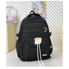 New Junior and Senior High School Students' New Lightweight and Lovely High Value and Large Capacity Multifunctional Backpack with Contrasting Colors.