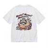 Mom Life Humor T-Shirt Mens Womens Tees Top Playful Raccoon Crew Unisex 100% Cotton Tops Mama Moments