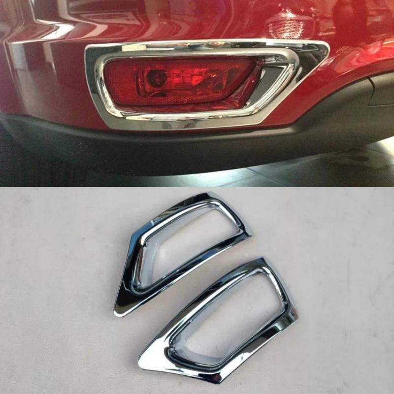 For Dodge Journey Fiat Freemont 2012 - 2016 ABS Chrome Headlight Taillight  Front Rear Fog Light  door bowl Frame Sticker Cover